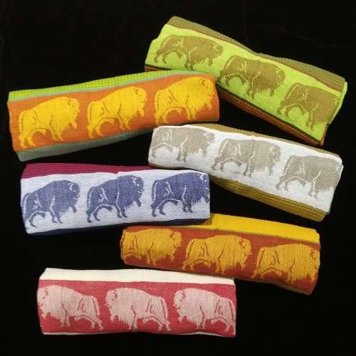 Buffalo dish towels